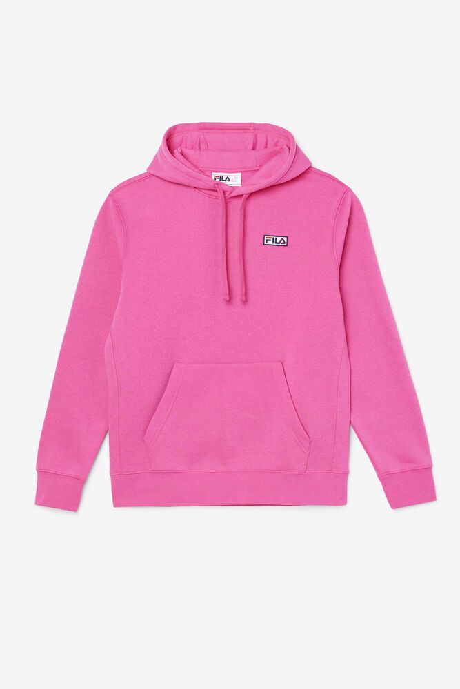 Fila Hoodie Algot Mens Pink - India UNC-829134